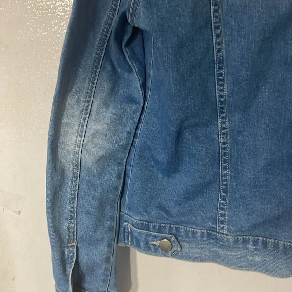 Kut from the kloth distressed Jean jacket - Picture 8 of 10